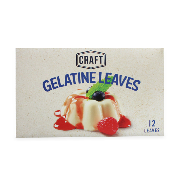 Gelatine Leaves Pack of 12